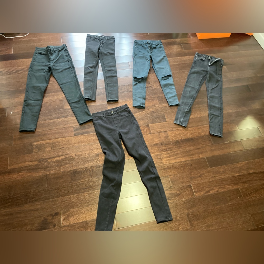 Stylish Black Jeans Collection uniqlo top shop